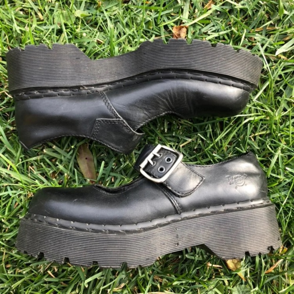 Dr. Martens Platform Buckle Mary Janes - Picture 4 of 13